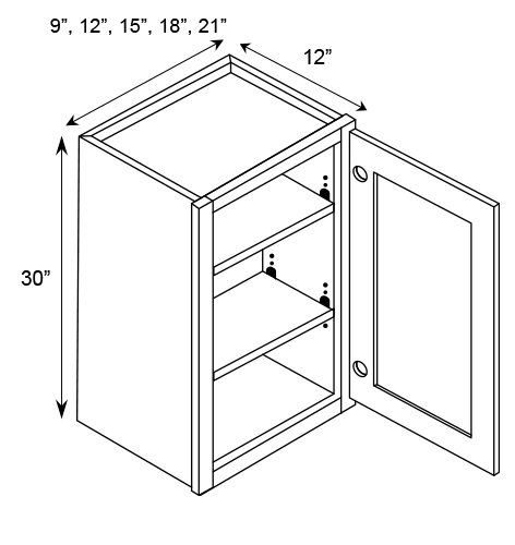 HEIGHT WALL CABINETS