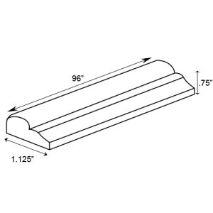 CHAIR RAIL TRIM - CR